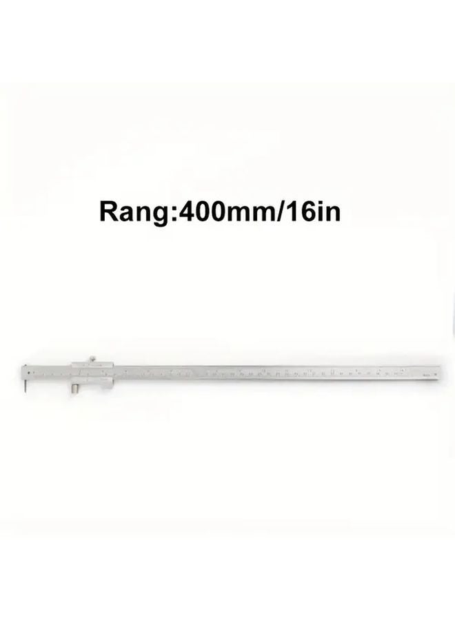 400mm 16in Double Scale Vernier Caliper Precision Steel Measuring Tool 0 1mm Accuracy - Image 1