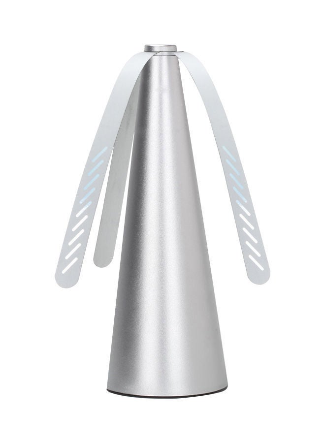 NIBEMINENT Fly Indoor Outdoor Repeller Fan Silver - Image 1