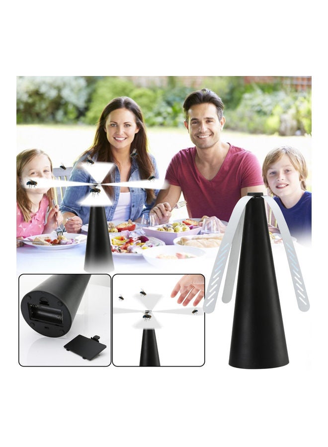 NIBEMINENT Fly Indoor Outdoor Repeller Fan Silver - Image 5