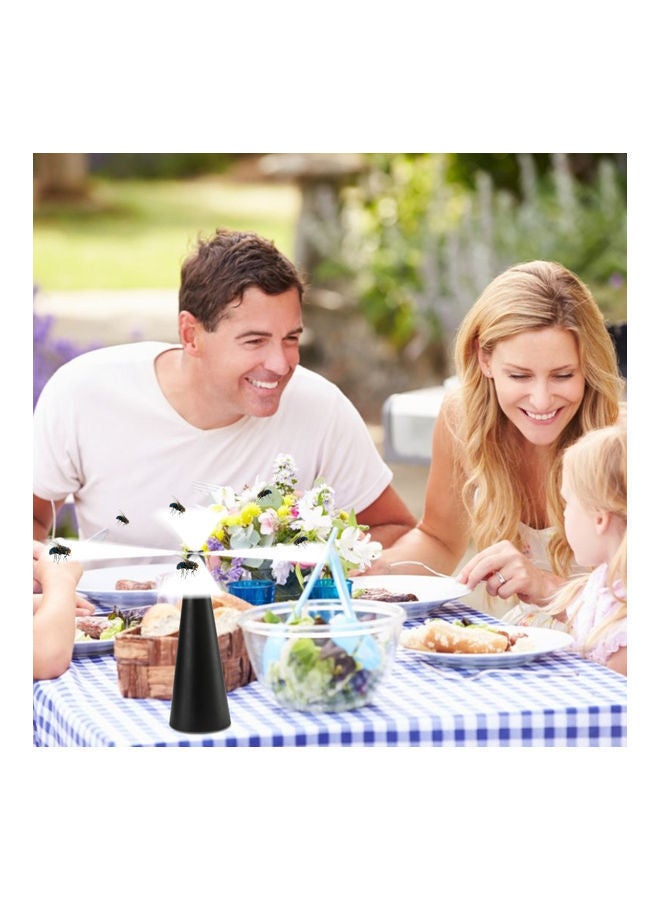 NIBEMINENT Fly Indoor Outdoor Repeller Fan Silver - Image 2