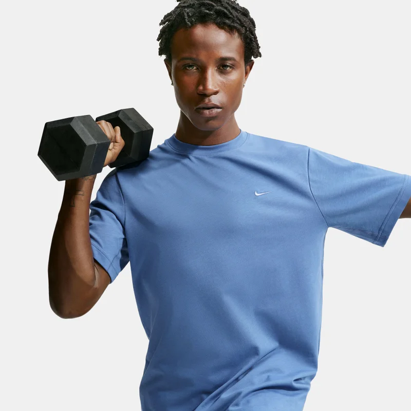 Nike Blue Men's Primary Dri-FIT Training T-Shirt for Men | Best Price UAE