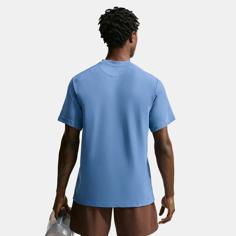 Nike Blue Men's Primary Dri-FIT Training T-Shirt for Men | Best Price UAE