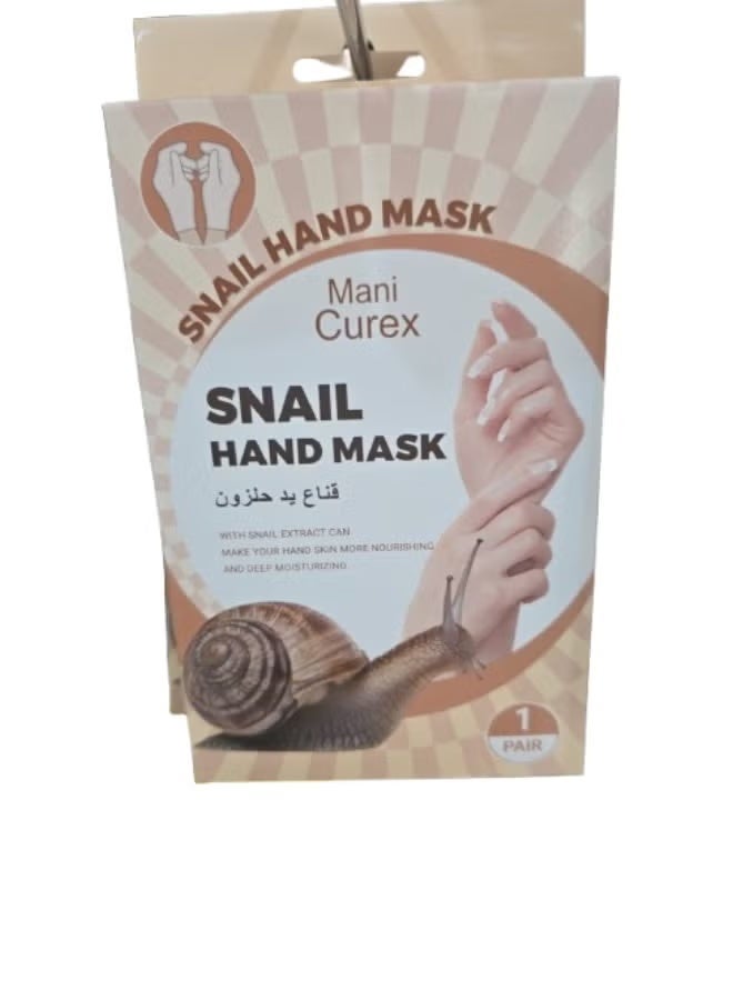 Mani Curex Snail extract hand mask