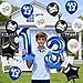 TagreSpike Happy 13th Birthday Decorations Balloons OMG UR A TEENAGER Number 13 Foil Star Balloons Funny Black Blue White Hello 13th Birthday Latex Balloons for Girls Boys 13 Years Old Bday Party Supplies - Image 4