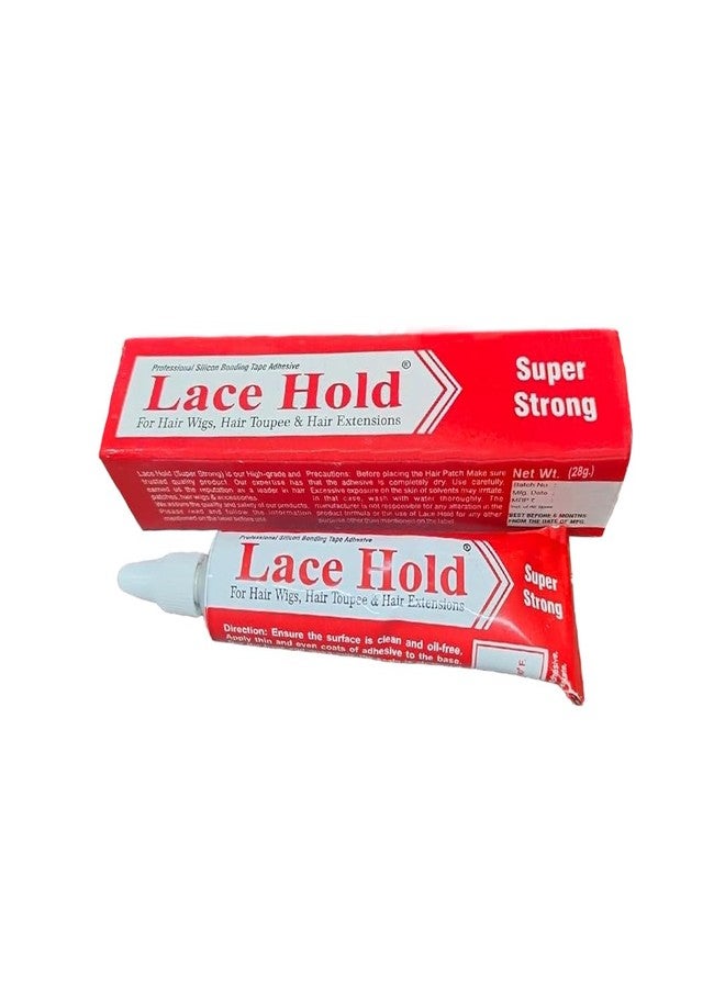 AHS Lace Glue Waterproof | Invisible Hair Patch Adhesive for Wig, Toupee & Hair System | Long Lasting, Sweat Resistant, Strong Hold Glue (28g) - Image 1