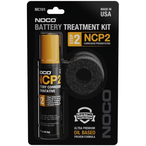 NOCO NCP2 MC101 Battery Terminal Cleaning Kit With Battery Corrosion Preventative Spray, And Anti-Corrosion Washers - Image 1