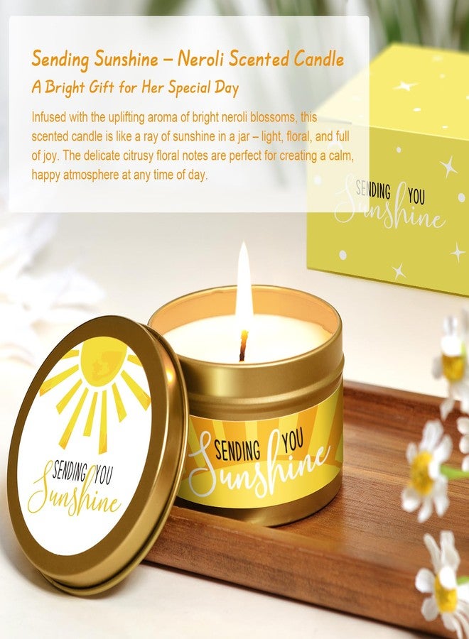 Frerdui Birthday Gifts for Women, Gift Baskets for Women, Best Friend Friendship Gifts, Get Well Soon Inspirational Gift Set Box for Woman Her Teen Girl Sister Friendship w 18oz Daisy Cup - Image 4