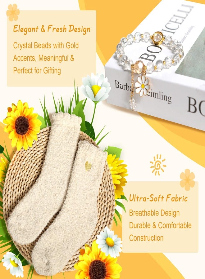 Frerdui Birthday Gifts for Women, Gift Baskets for Women, Best Friend Friendship Gifts, Get Well Soon Inspirational Gift Set Box for Woman Her Teen Girl Sister Friendship w 18oz Daisy Cup - Image 5
