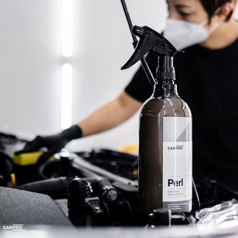 CARPRO PERL Plastic & Rubber Protectant - [Plastic, Engine, Rubber, Leather] - Concentrated Tire Dressing, Water Based UV Protection, Satin Finish - 1 Liter (34oz) - Image 5