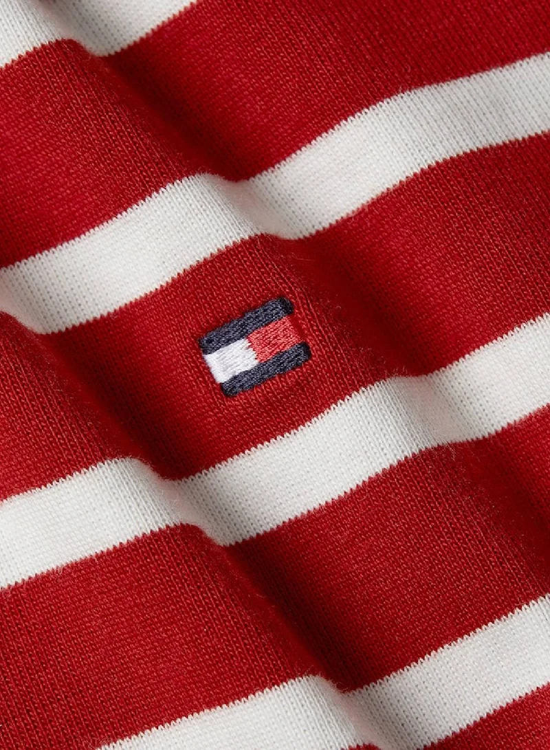 TOMMY HILFIGER Flag Embroidery Slim Fit T-Shirted