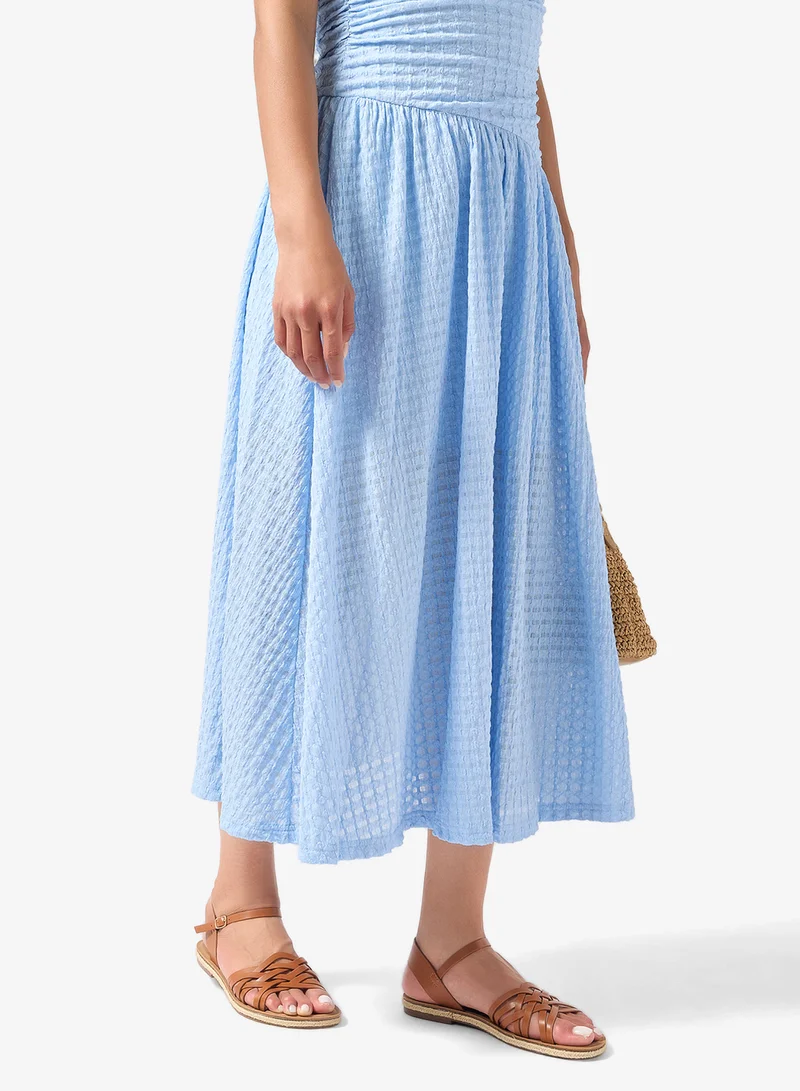 Savannah Collection Tan Casual Flat Sandal for Women | Best Price UAE