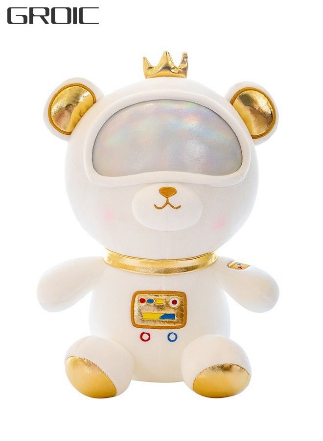 GROIC Bear Plush Toy Cute Space Stuffed Animal Aerospace Teddy Soft Pillow Hugging Ragdoll - Image 1