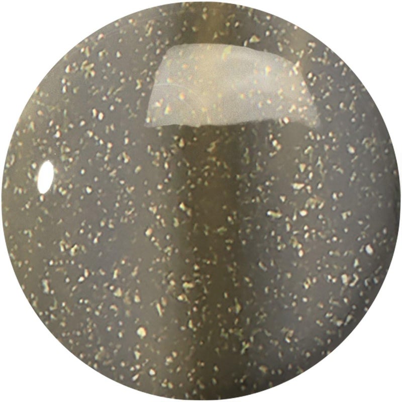 Zoya Yara ZP573 Nail Polish - 15 ml - Smoky Olive Drab with Gold Glitter - Image 3