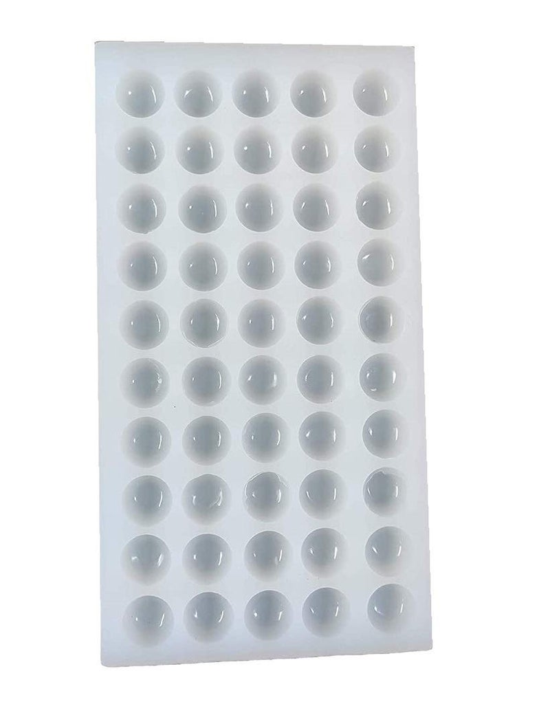 R H LIFESTYLE DIY Multipurpose Transparent Silicone Ghee Diya Candle Mold (Diya Candle Mold, 22 X 12 cm) SM3597 - Image 1