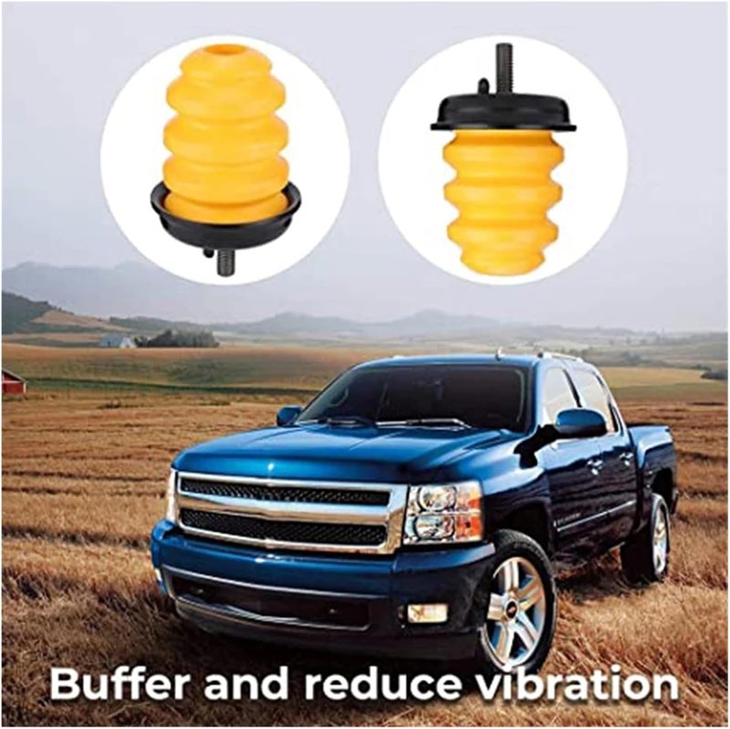 DEMULAX Rear Axle Rubber Shock Absorber Bump Stop - Image 3