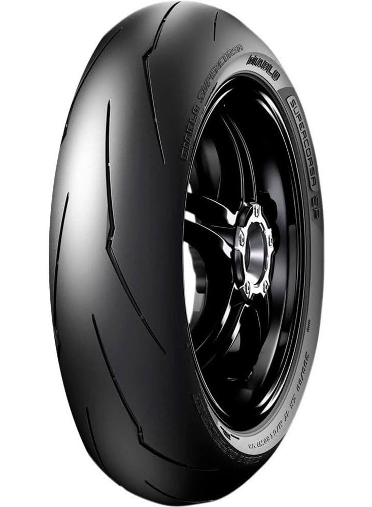 بيريلي إطار بيريللي ديابلو روسو IV خلفي للدراجات النارية 200/55 ZR17 (78W) بدون أنبوب – أداء رياضي فائق للطرق - Image 4