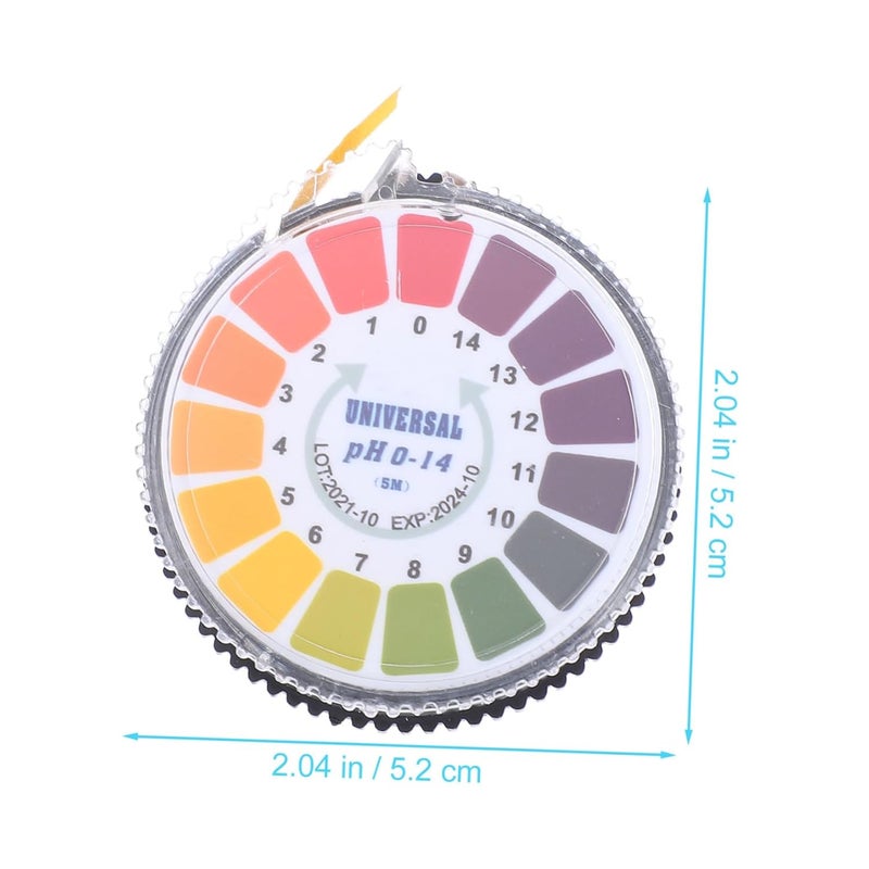 شرائط اختبار الأس الهيدروجيني 80 شريط للماء أحواض السمك المختبر سهلة ودقيقة لاختبار درجة الحموضة - Image 3