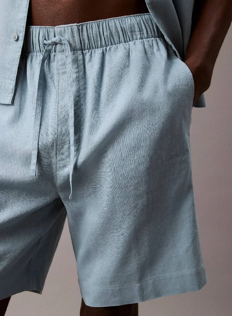 CALVIN KLEIN Linen Pyjama Shorts