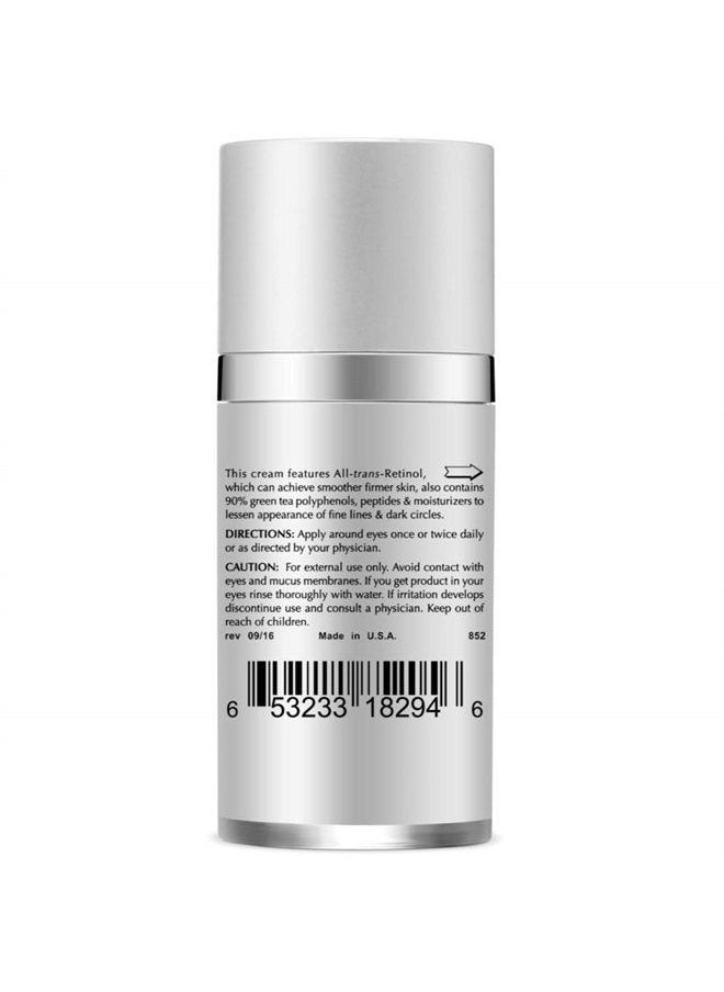 tutta la pelle - Under Eye Repair Cream - All-Trans-Retinol UNDER EYE REVIVE Anti Aging Eye Cream For Dark Circles And Puffiness, Under Eye Bags, Fine lines, Wrinkles - 0.5 Oz - Image 1
