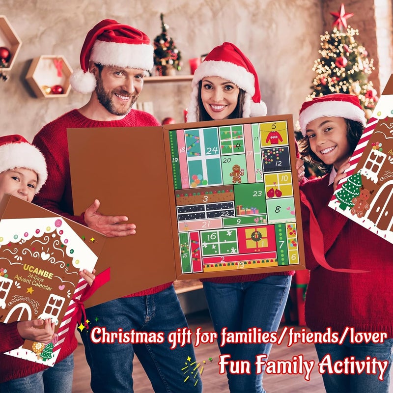 Ucanbe تقويم مكياج عيد الميلاد UCANBE لمدة 24 يومًا 2025 - Image 5