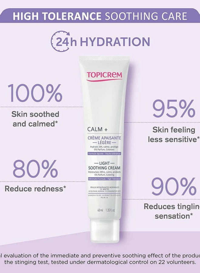 Topicrem كريم كالم+ المهدئ الخفيف 40 مل - Image 3