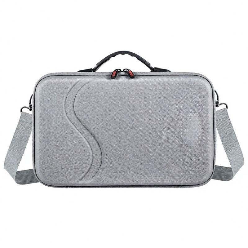 Camera Case: Grey Premium PU Material - Organized Interior Design Travel Case for Insta360 X4 Camera Photography Gear Storage - Image 1