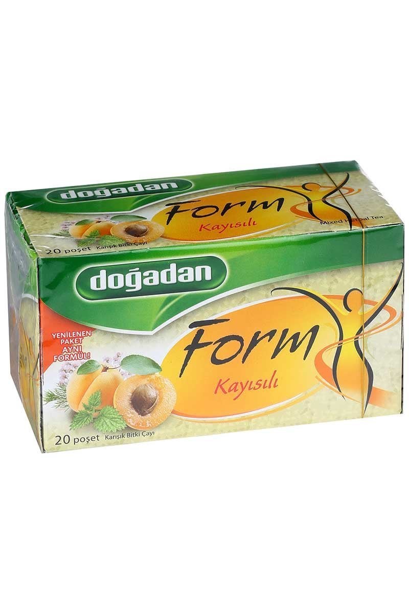 Dogadan Form Mixed Herbal Tea with Apricots, 3 Pack (Each 20 Tea Bags x 3) - Image 3