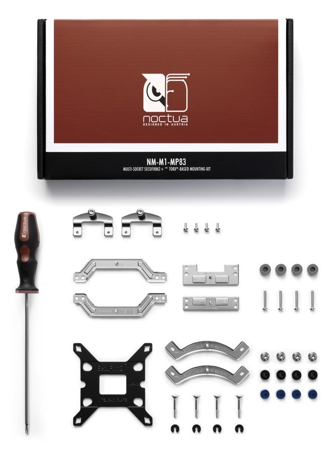 Noctua NM-M1-MP83, CPU Cooler Mounting-Kit for AMD AM5/AM4 and Intel LGA1851/LGA1700/LGA1200 - Image 1