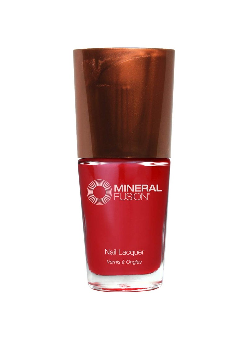 Mineral Fusion - Mineral Fusion Nail Polish, Scarlett, 0.33 Fl Oz - Image 1