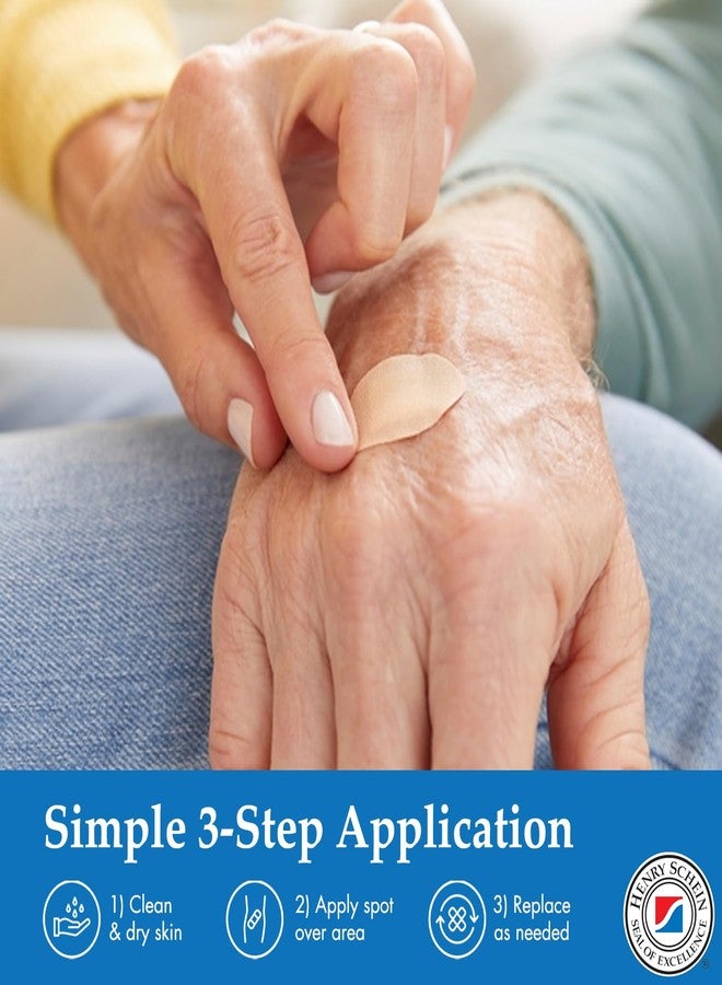 Henry Schein Adhesive Sheer Spot Bandage 7/8" | Durable, Breathable, and Flexible Bandages Designed for Minor Wounds, Providing Comfort and Secure Adhesion for Effective Healing - 100 per Box - Image 4