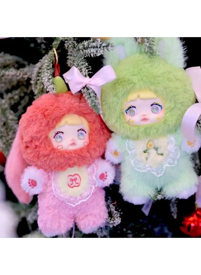 Generic Glutinous Rice Three Generations Really Interesting Plush Blind Box Cute Big Plush Blind Box Doll Blind Box Tide Play Plush-Color:Fluffy Zoo Plush (please Take 8 Pieces For The Whole Box)  - Image 3
