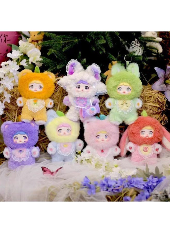 Generic Glutinous Rice Three Generations Really Interesting Plush Blind Box Cute Big Plush Blind Box Doll Blind Box Tide Play Plush-Color:Fluffy Zoo Plush (please Take 8 Pieces For The Whole Box)  - Image 2