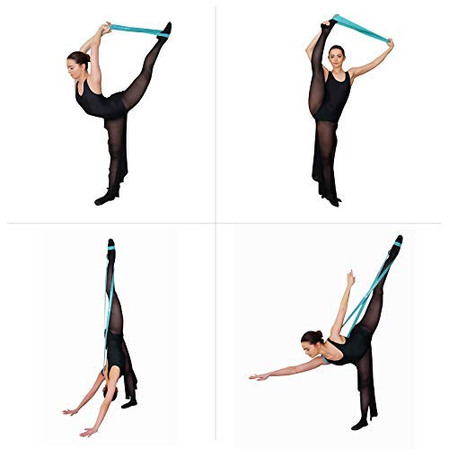 Zenmarkt Stretch Bands for Flexibility and Strength - Ballet Stretch Bands Ideal to Have as Dance Equipment in Every Competition - Suitable for Gymnastics, Cheerleading, and Pilates Training(Teal) - Image 5