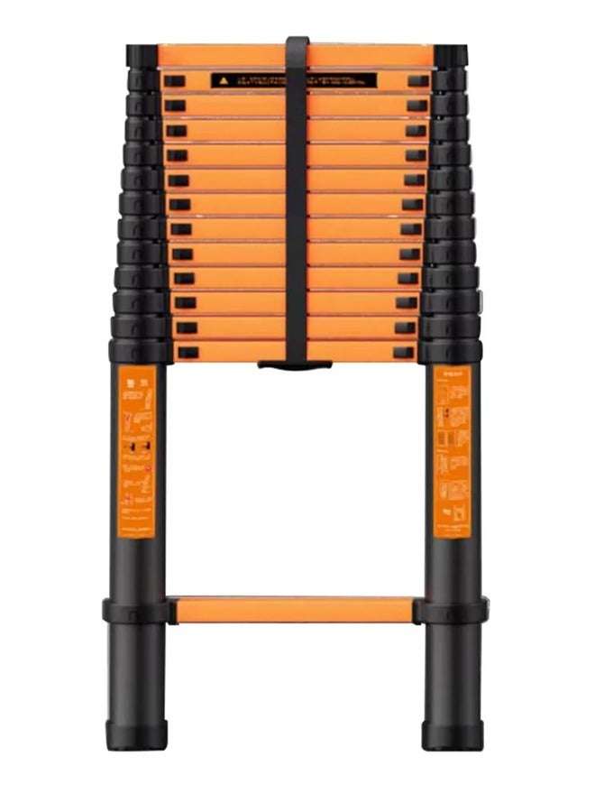 Imported telescopic Carbon steel ladder with adjustable parts Length 2.3meters Single /YT-CTS230 - Image 4