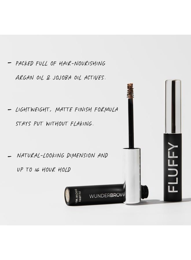 Wunderbrow Fluffy Brow Wax, Vegan and Cruelty-Free Eyebrow Wax With a Waterproof Long Lasting Hold, Enriched with Jojoba and Argan Oil (Black/Brown) - Image 5
