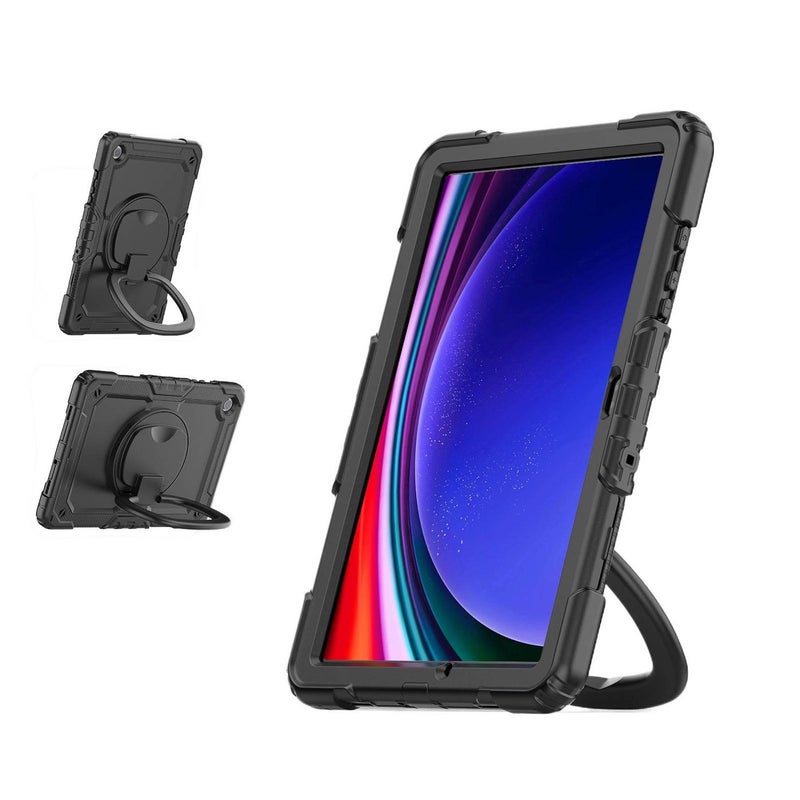حافظة حماية لجهاز Samsung Galaxy Tab S10 FE / Samsung Galaxy Tab S6 Lite / Samsung Galaxy Tab A9 Plus مع مسند وغطاء للاستخدام اليومي - Image 5