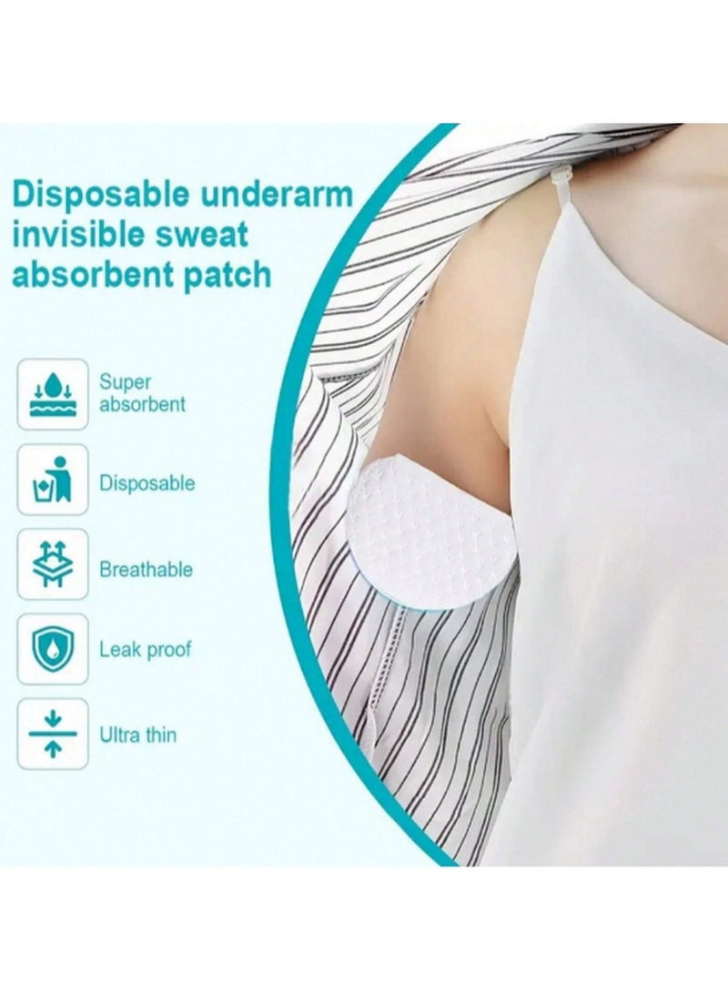 Generic Ultra-Thin Disposable Underarm Sweat Absorbent Pads – Invisible, Breathable & Leak-Proof Protection - 10 Pcs  - Image 3