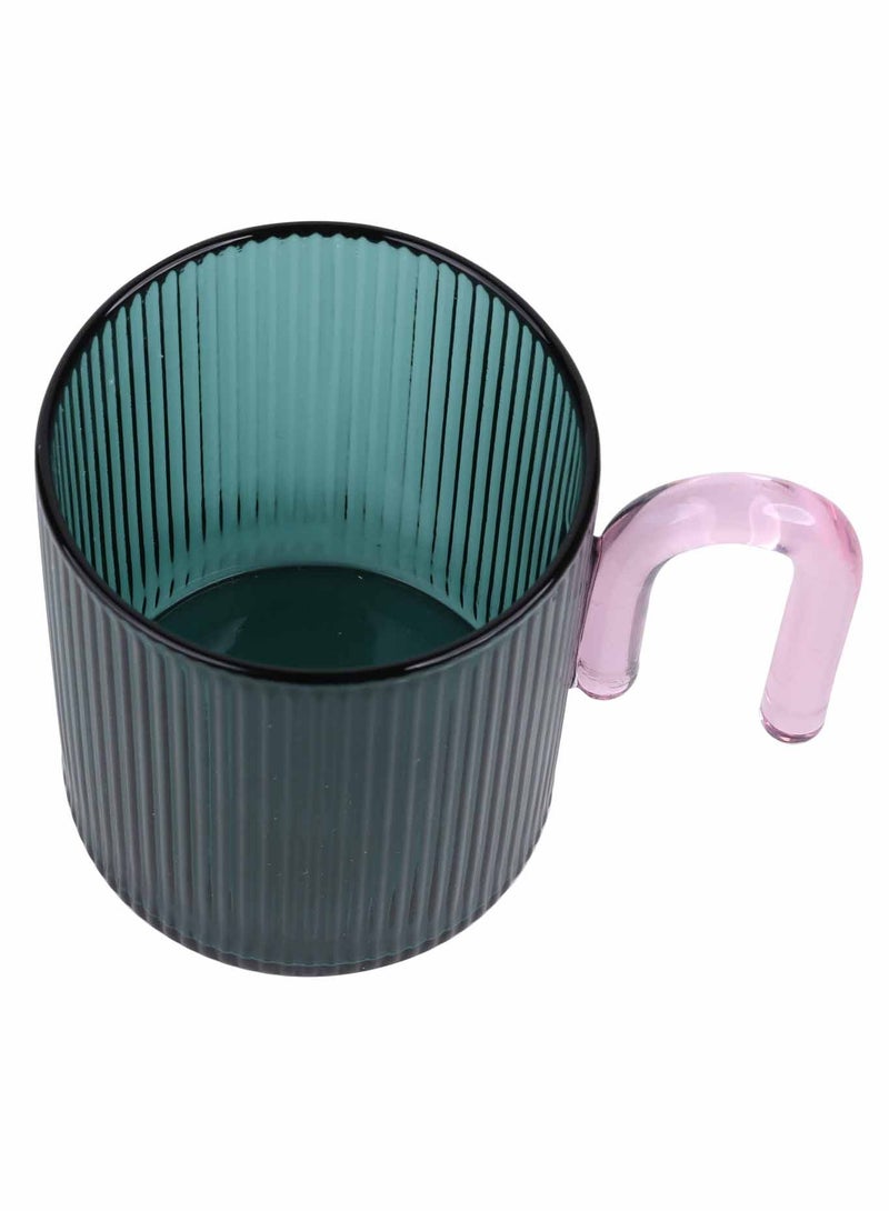 Prickly Pear Deco Forest Glass Mug 300ml - Image 2