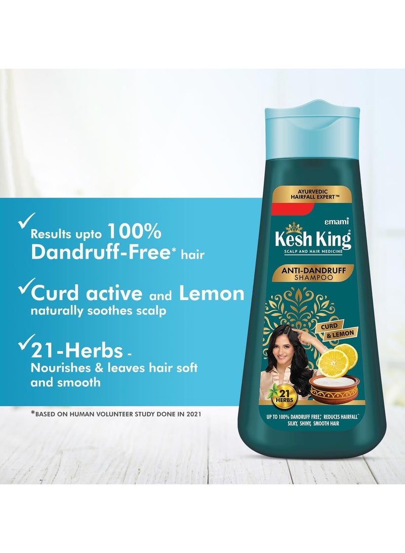 Kesh King Anti-Dandruff Shampoo for Scalp and Hair Treatment 340ml - Image 4