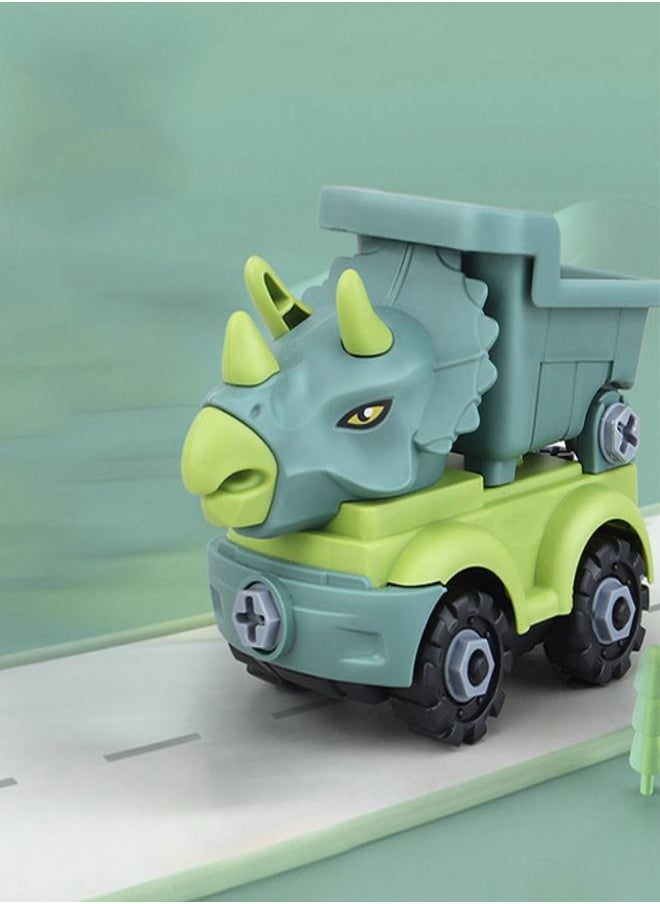 Verona - Dinosaur construction toy car project dump truck - Image 1