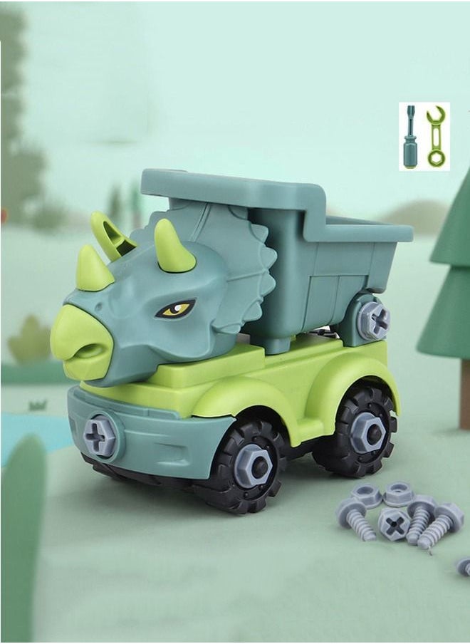 Verona - Dinosaur construction toy car project dump truck - Image 1