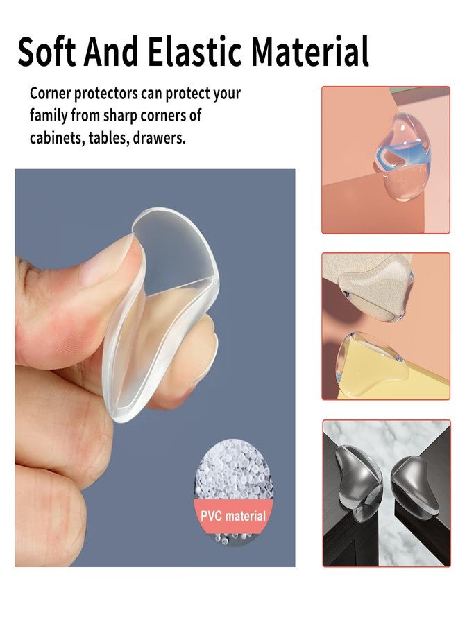 KAIYUER Corner Protector for Baby,Clear Furniture Corner Guard & Edge Safety Bumpers for Table Corner Edges & Sharp Corners,12 Pack - Image 3