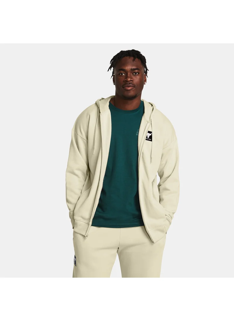 UNDER ARMOUR Men's Project Rock Graphic Full-Zip Hoodie