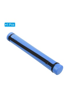 PATIKIL PATIKIL Extendable Poster Tubes with Strap, Expand from 24.8" to 42.5" Art Document Storage Carry Tubes for Blueprints Drawings Artworks, Blue  - Image 2