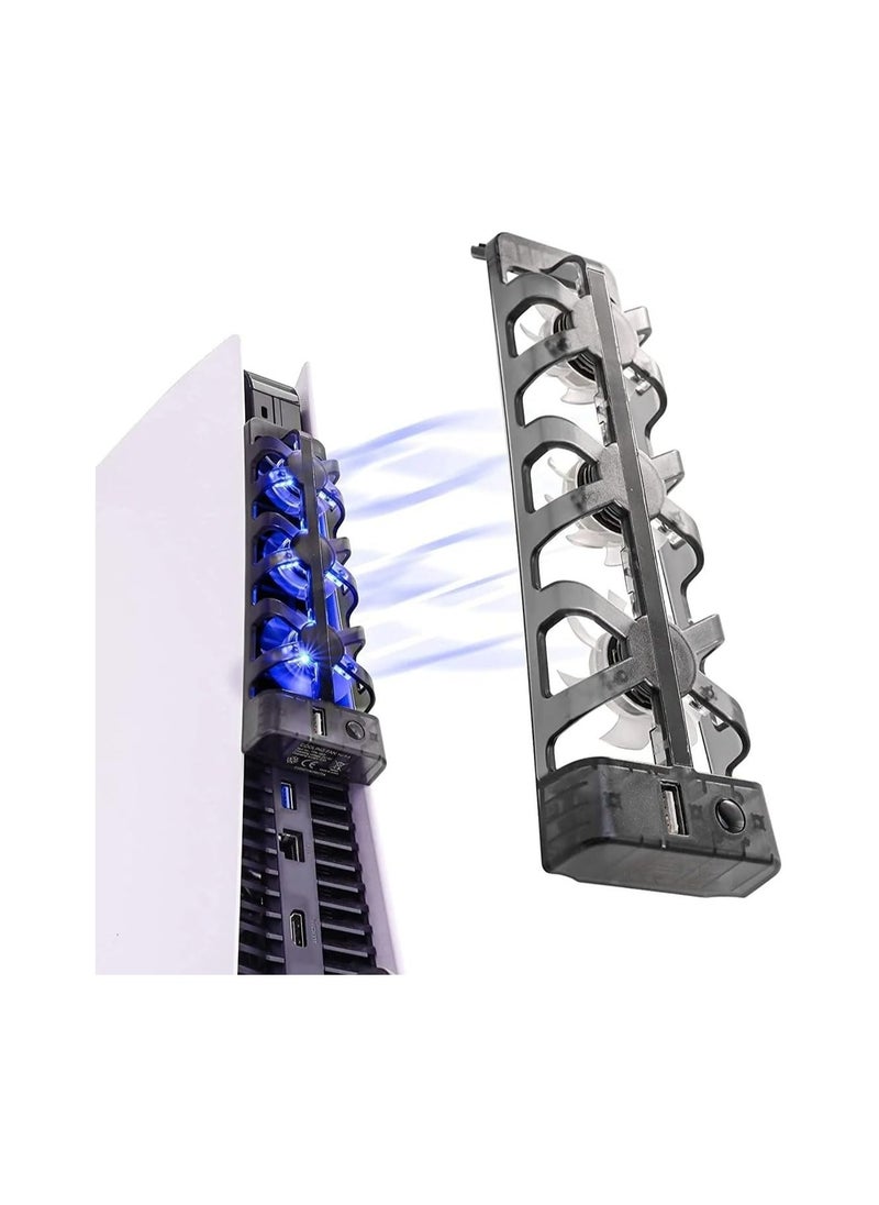 Generic External USB Cooling Fan with LED Light – Compatible with Game Console (FAT, Disc & Digital Editions)  - Image 1