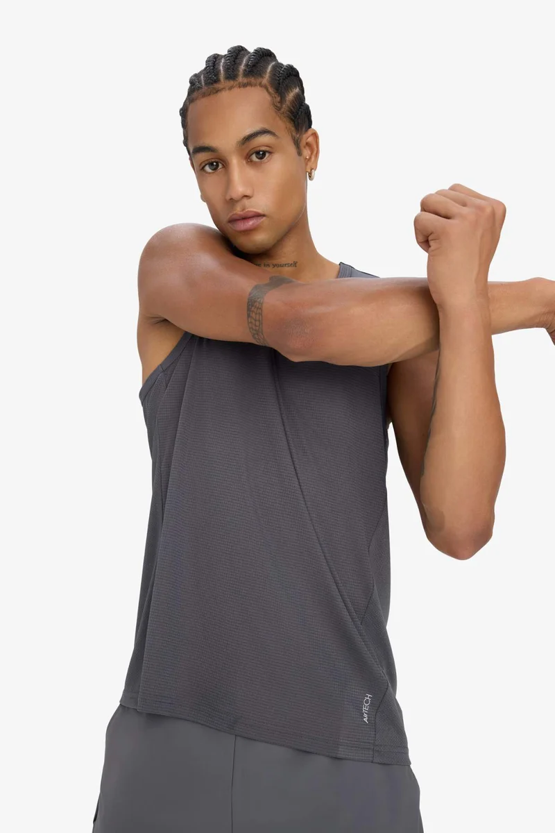 ديفاكتو DeFactoFit Slim Fit Crew Neck Sports Tank Top