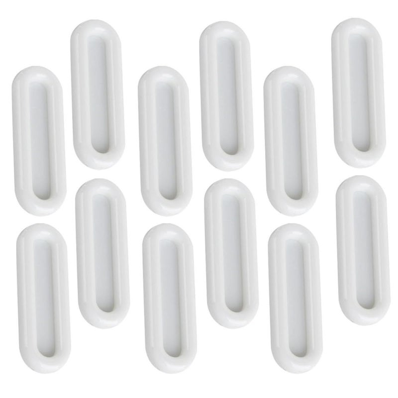 MultiFunction 12pcs Plastic Adhesive Handle for Cabinet Window Door Hardware Accessories - Image 2