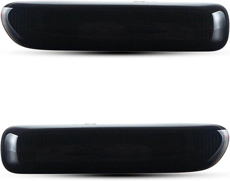 QASULER Dynamic Amber Flowing Turn Signal Lamps for BMW E46 - Image 1