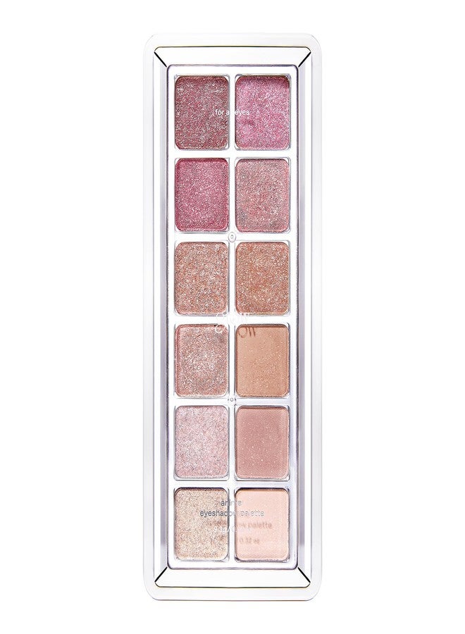 glow anime eyeshadow palette #fullmoon : wearable & timeless sparkly essentials, 0.02 lbs - Image 1