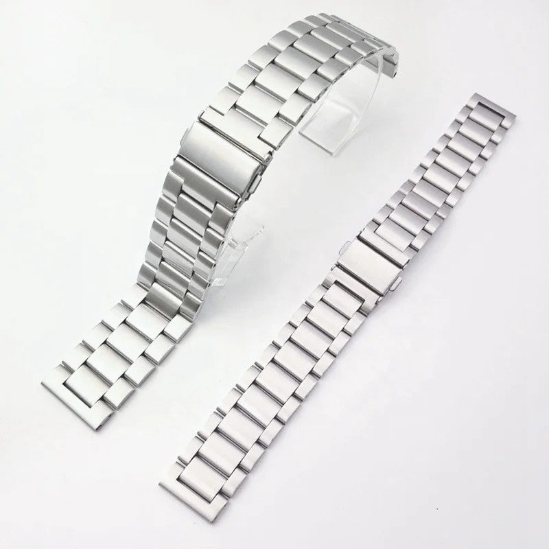 Bluejw LAIHE High Quality Stainless Steel Watch Strap Bands for Smart Watches – 14mm 16mm 18mm 22mm 24mm Luxury Fashion Replacement Band, Durable & Comfortable Metal Bracelet Compatible with Multiple Models - Image 2
